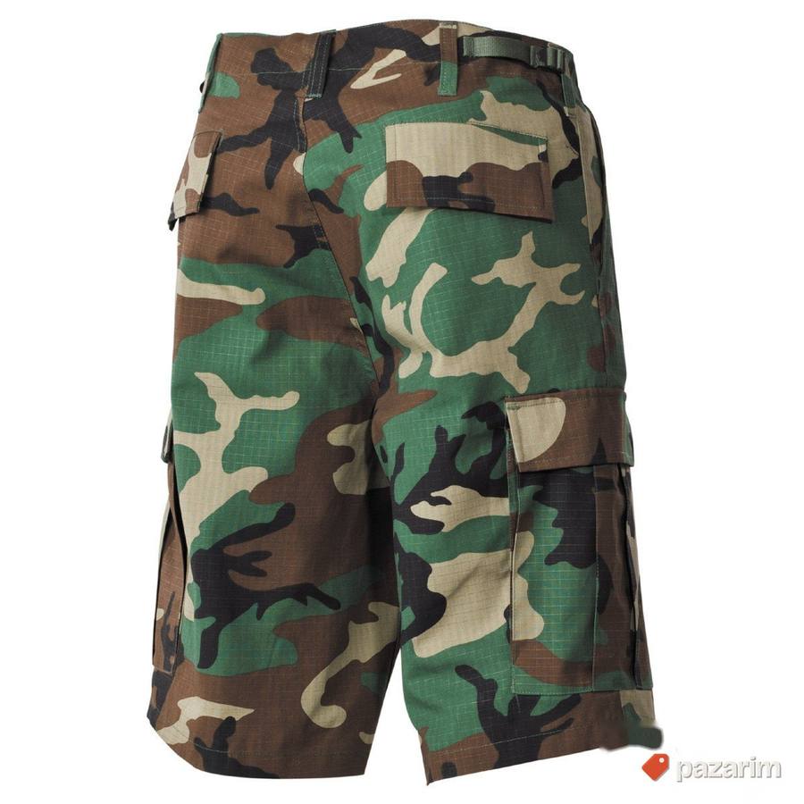 US Bermude BDU Rip Stop Woodland 3