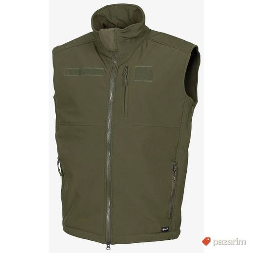 Softshell prsluk zeleni