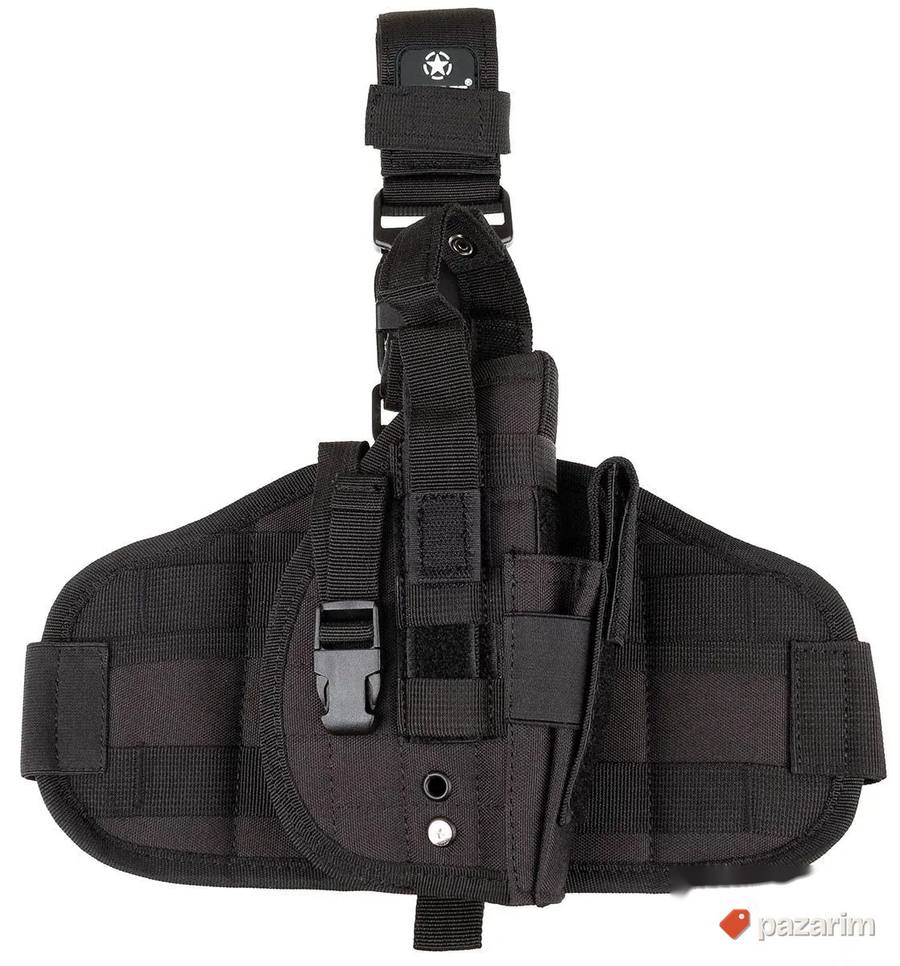 Taktički holster oko struka i butine molle desni 2