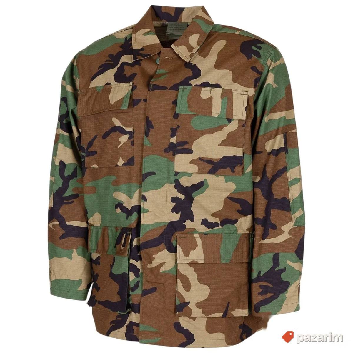 Bluza US BDU Rip Stop woodland 1