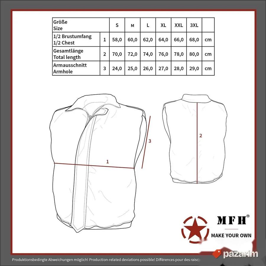 Softshell prsluk 3