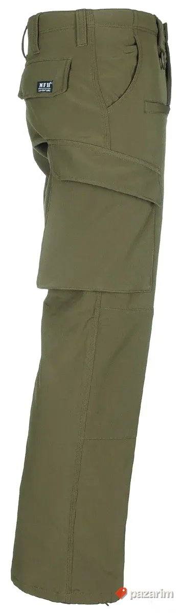 Pantalone softshell crne i zelene 5