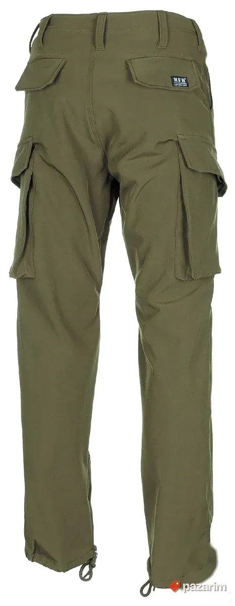 Pantalone softshell crne i zelene 6