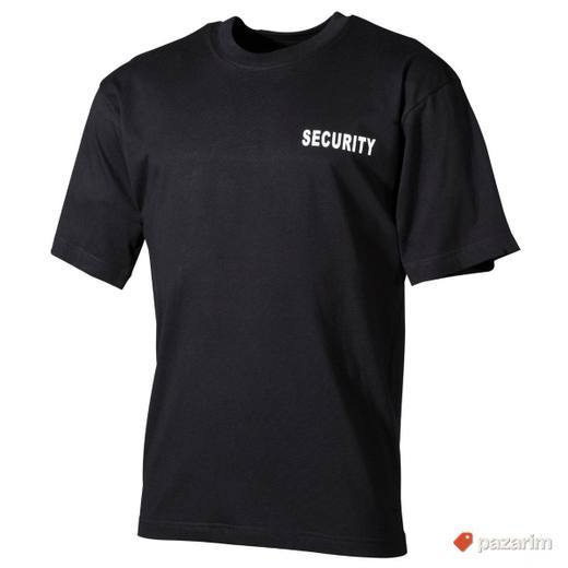 Majica Crna SECURITY