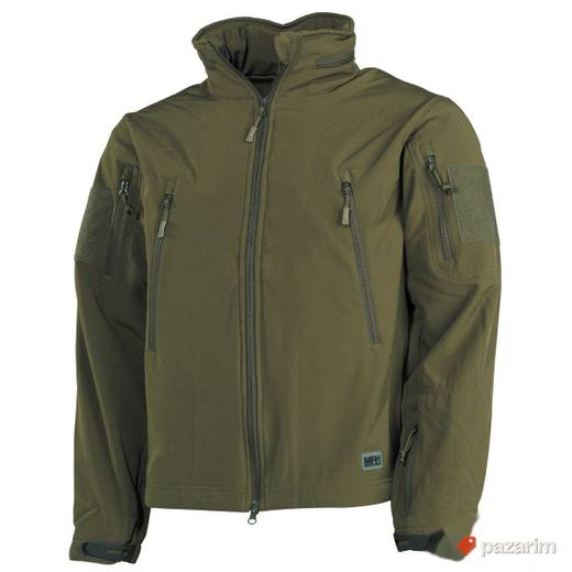 Jakna softshell SCORPION OD zelena