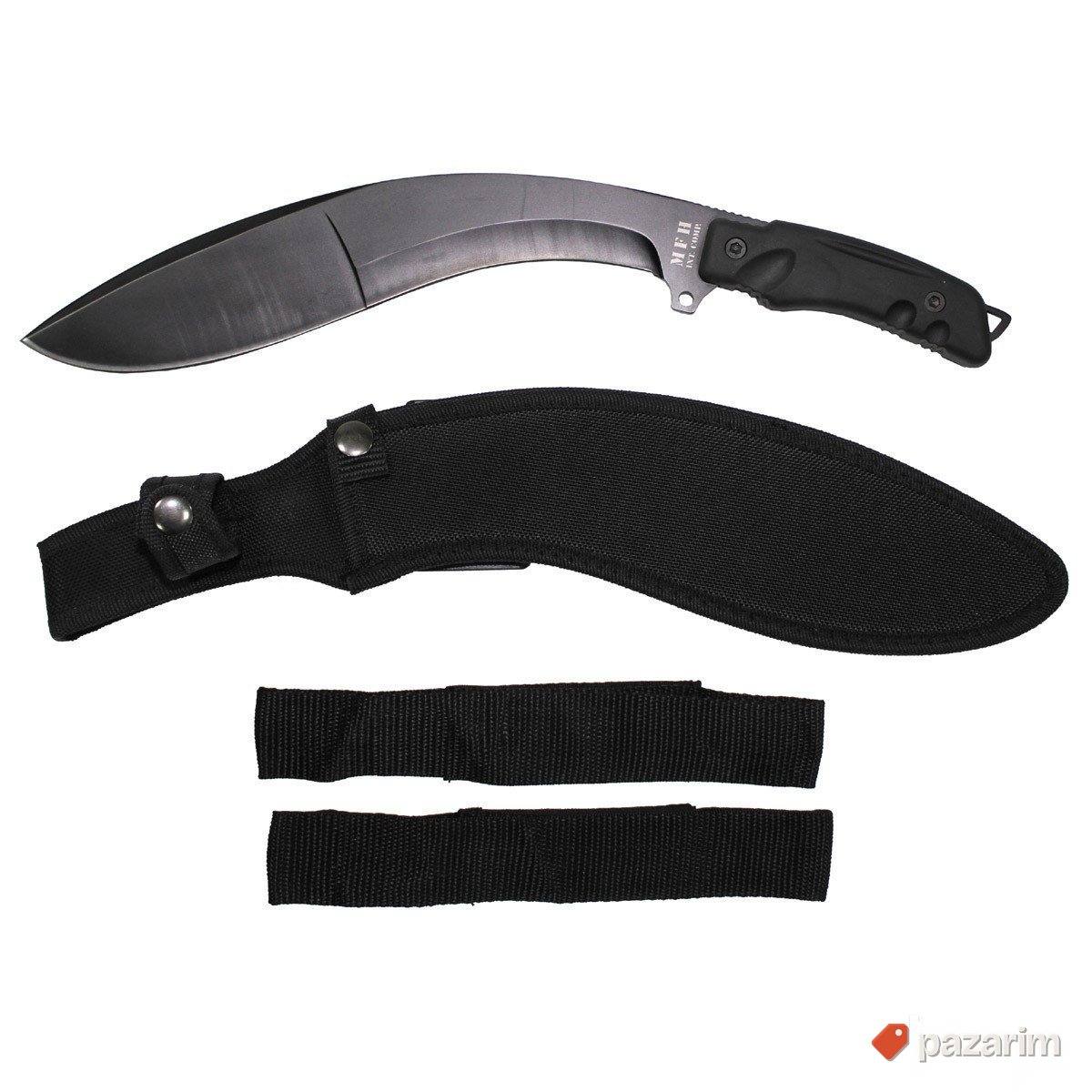 Mačeta crna KUKRI 1