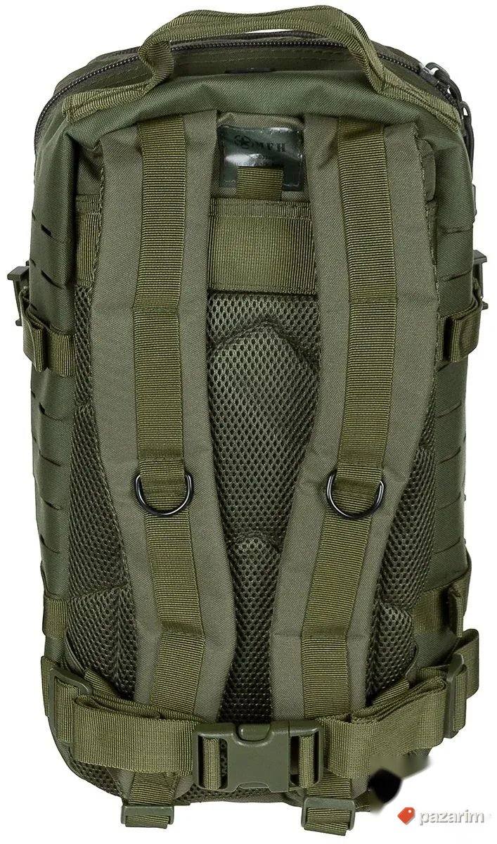 Ranac Assault 1 laser crni, zeleni, bež 5