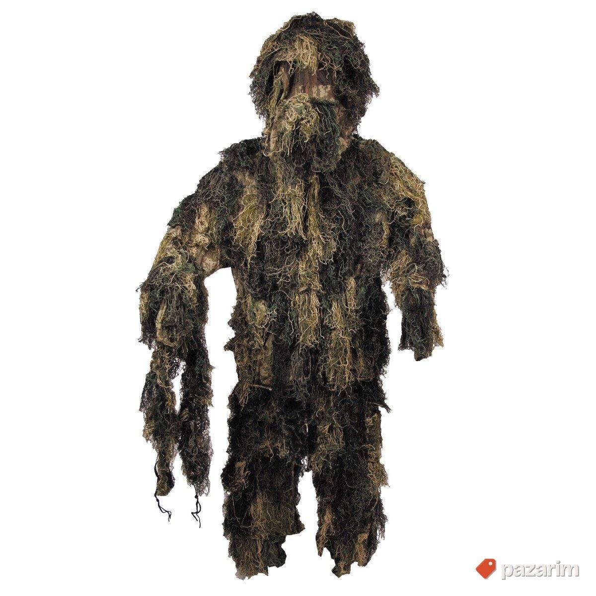 Ghillie odelo u woodland kamuflaži 1