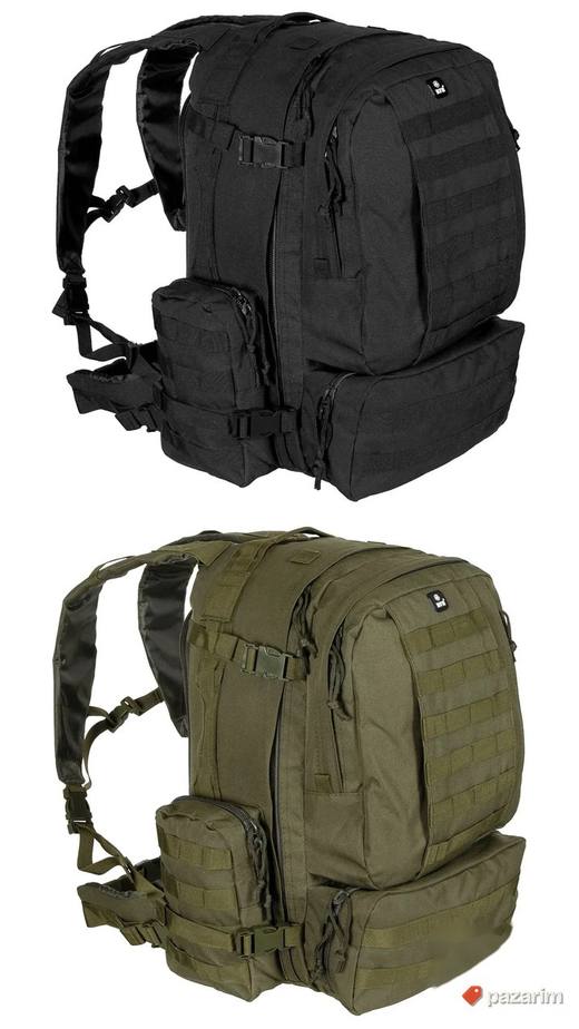 Ranac Tactical Modular crni i zeleni