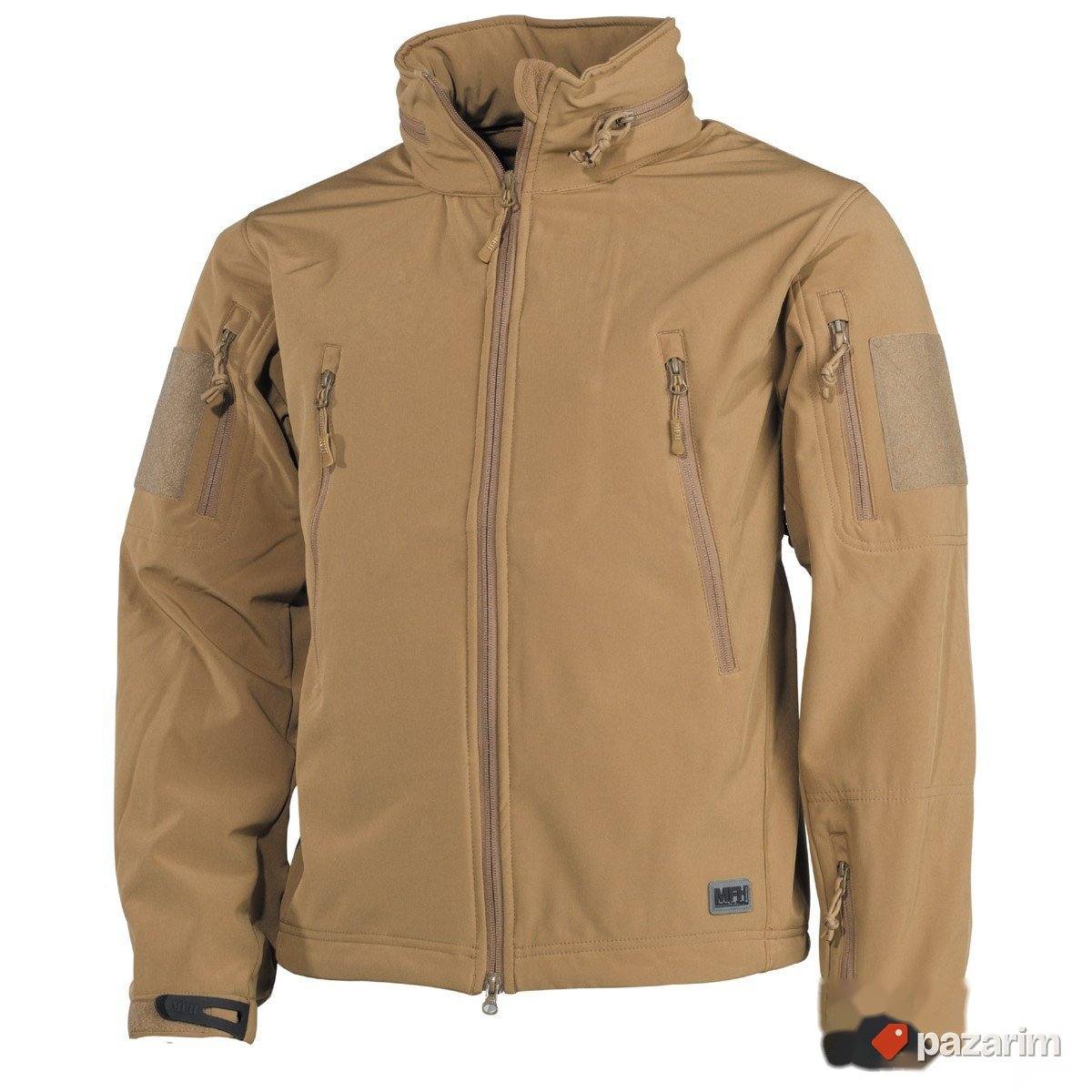 Jakna softshell SCORPION TAN 1