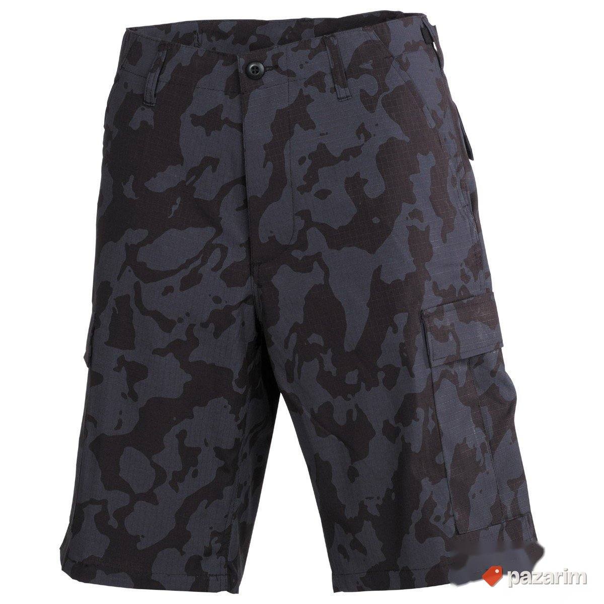 US Bermude BDU Rip Stop Night camo 1
