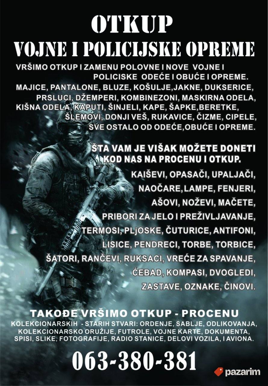 Otkup Vojne i Policijske Opreme 1