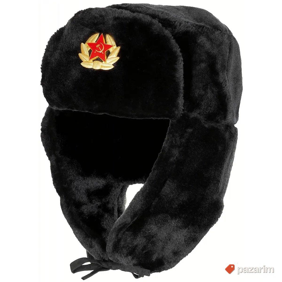 Ruska šubara crna 1