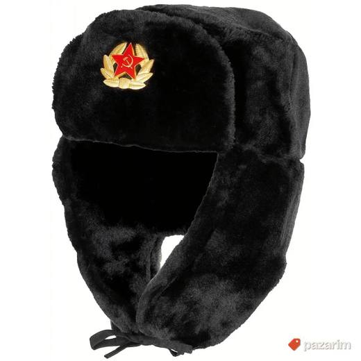 Ruska šubara crna