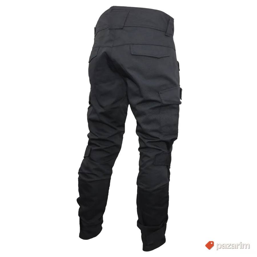 Taktičke pantalone sa amblemom crne 3