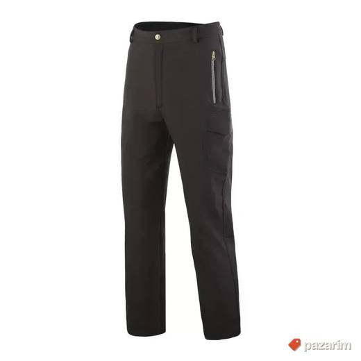 Pantalone Softshell crne, zelene i bež
