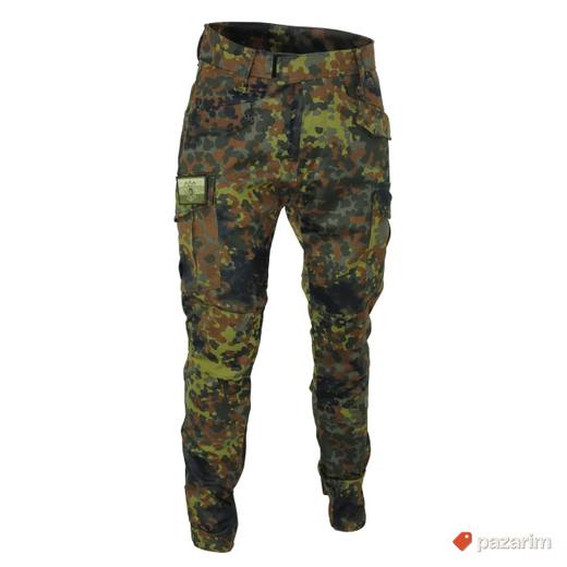 Taktičke pantalone sa amblemom Flecktarn