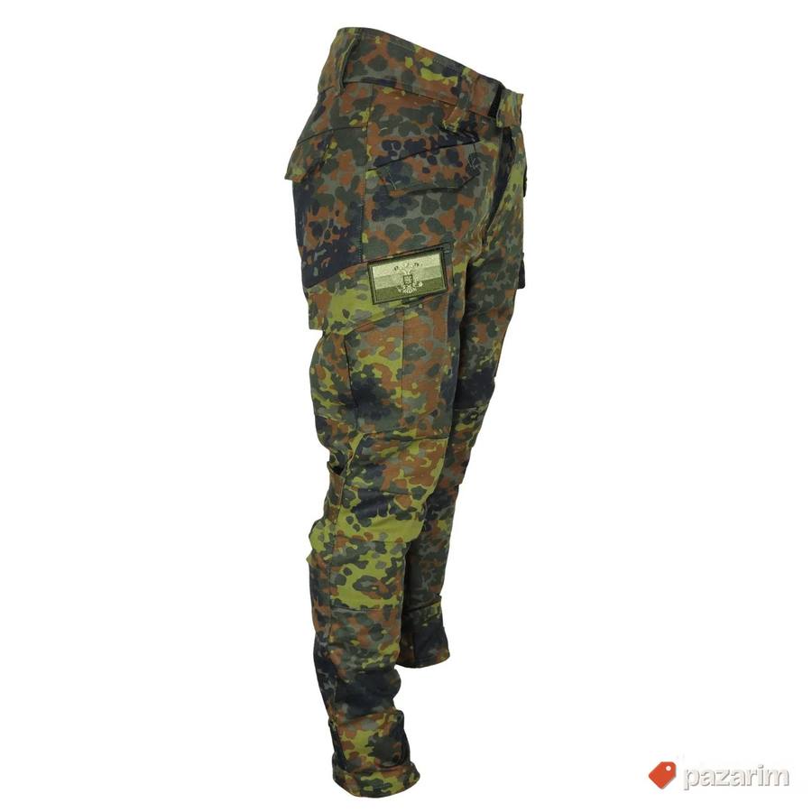 Taktičke pantalone sa amblemom Flecktarn 2