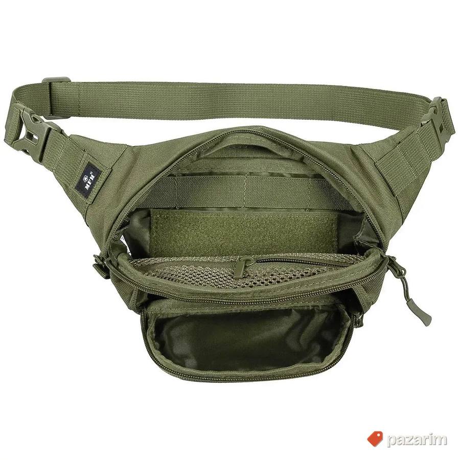 Torbica oko struka Tactical crna i zelena 5