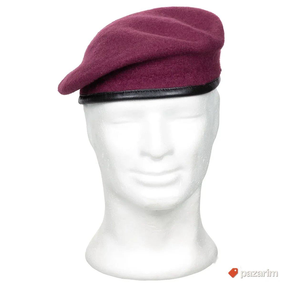 Bordo beretka 1
