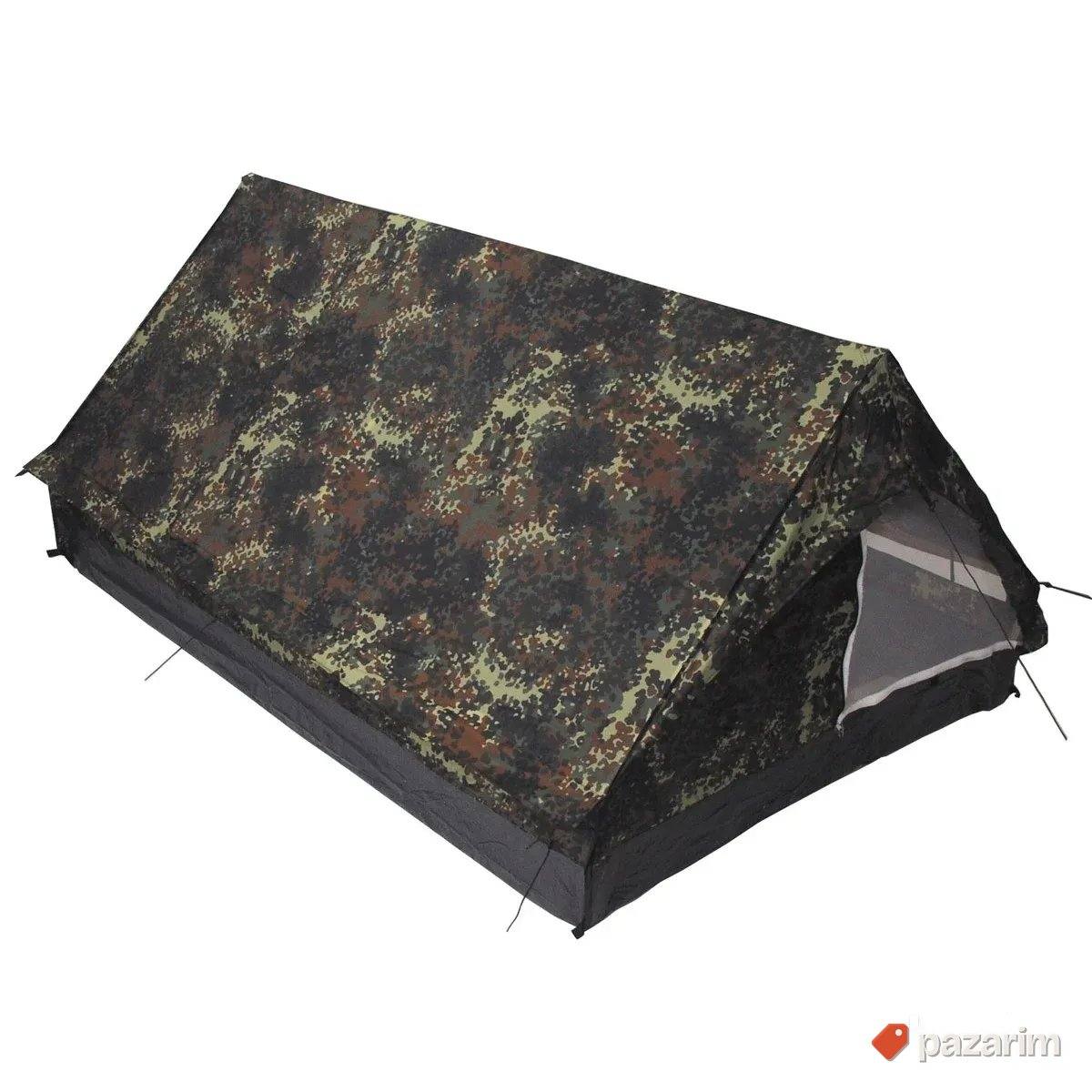 Šator Minipack za 2 osobe Flecktarn 1