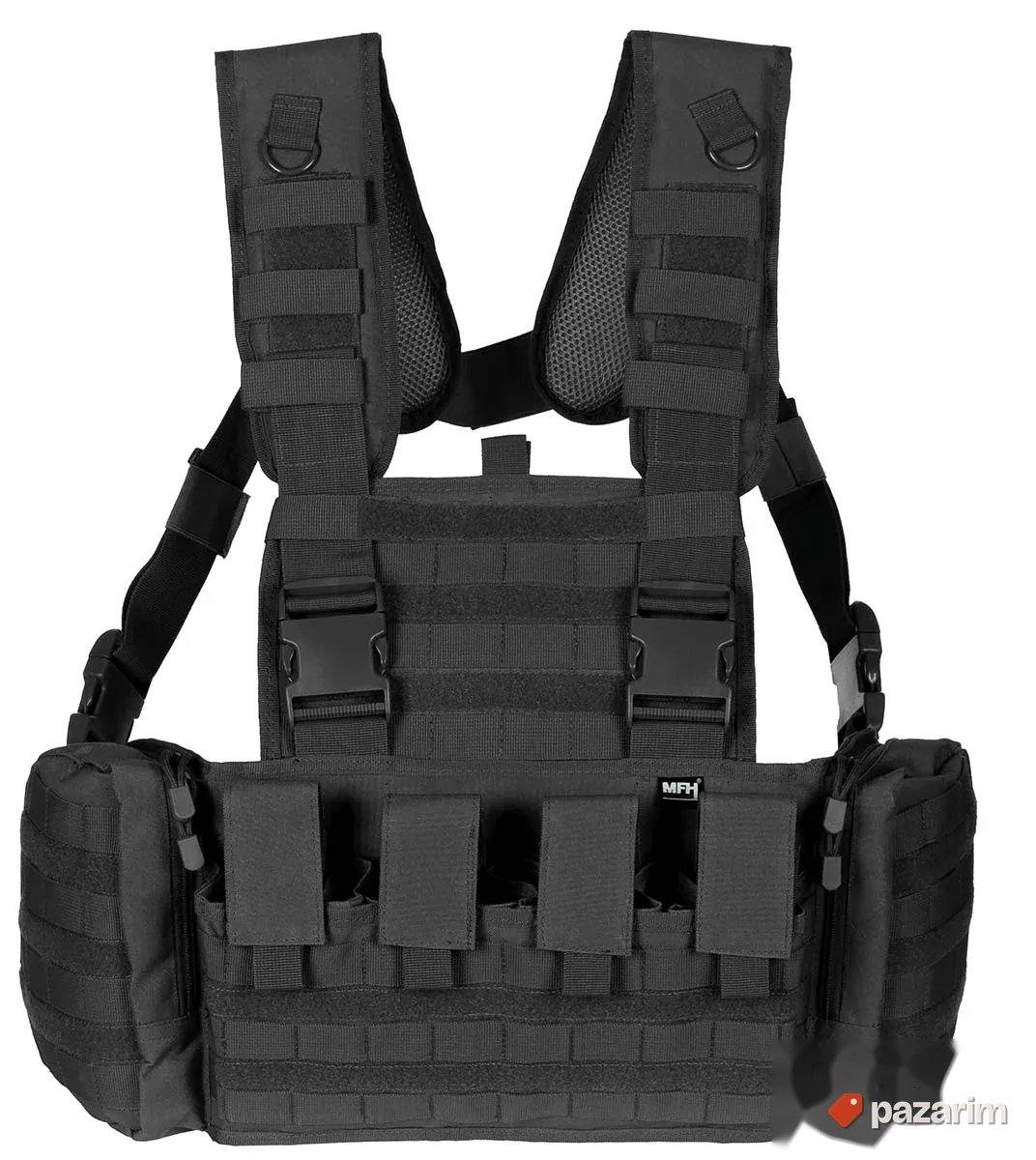 Chest Rig crni, zeleni, tan 1