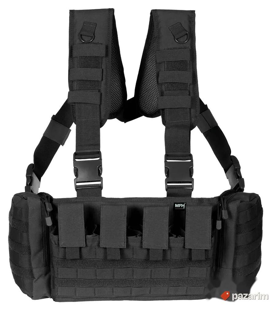 Chest Rig crni, zeleni, tan 2