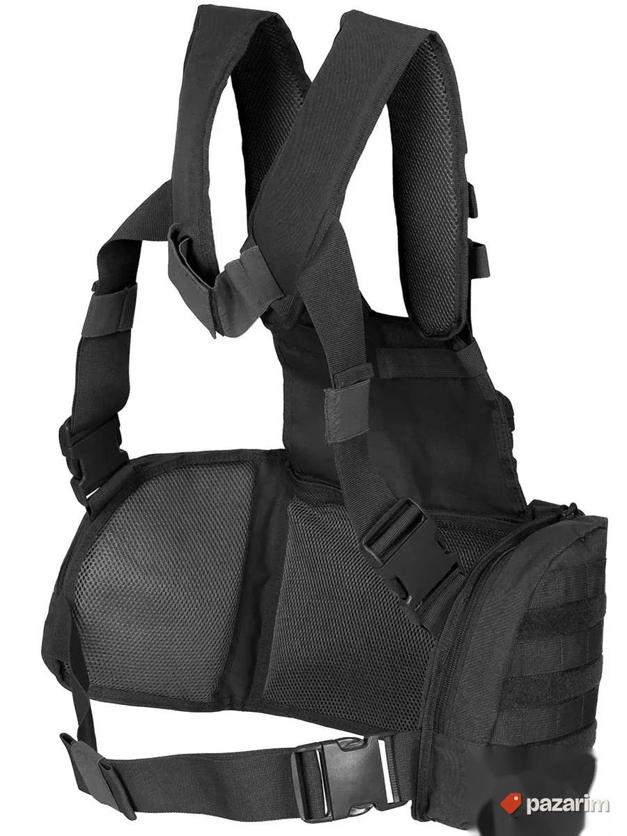 Chest Rig crni, zeleni, tan 4