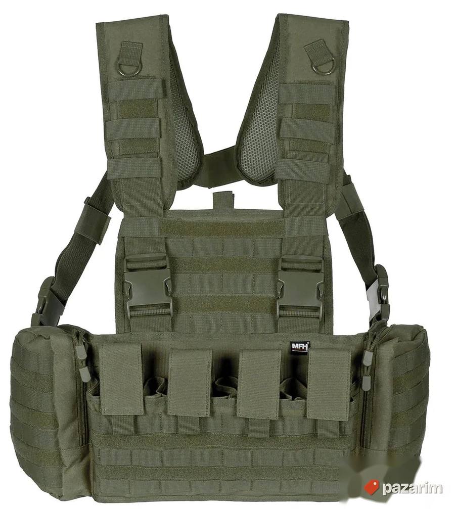 Chest Rig crni, zeleni, tan 5