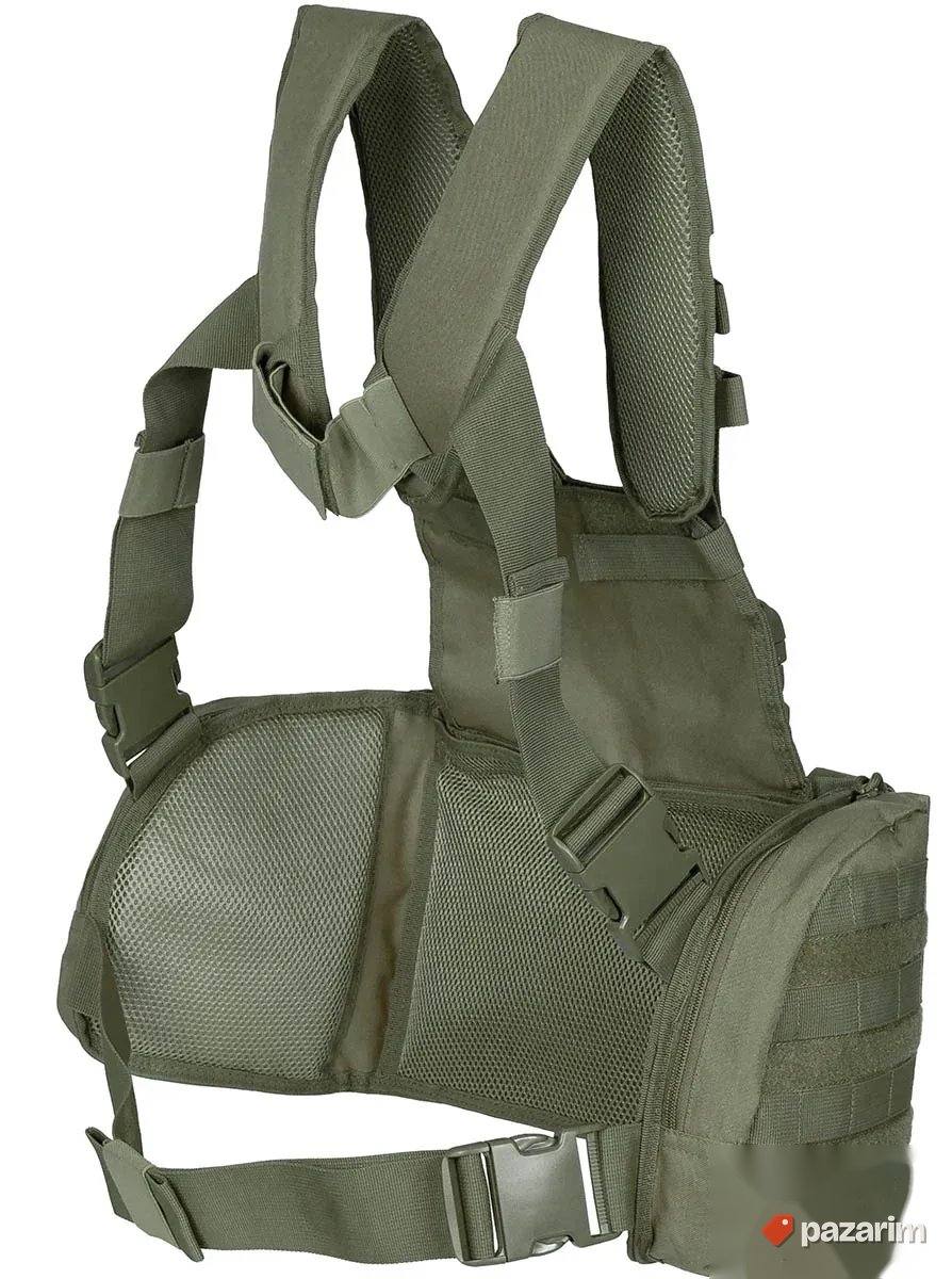 Chest Rig crni, zeleni, tan 8