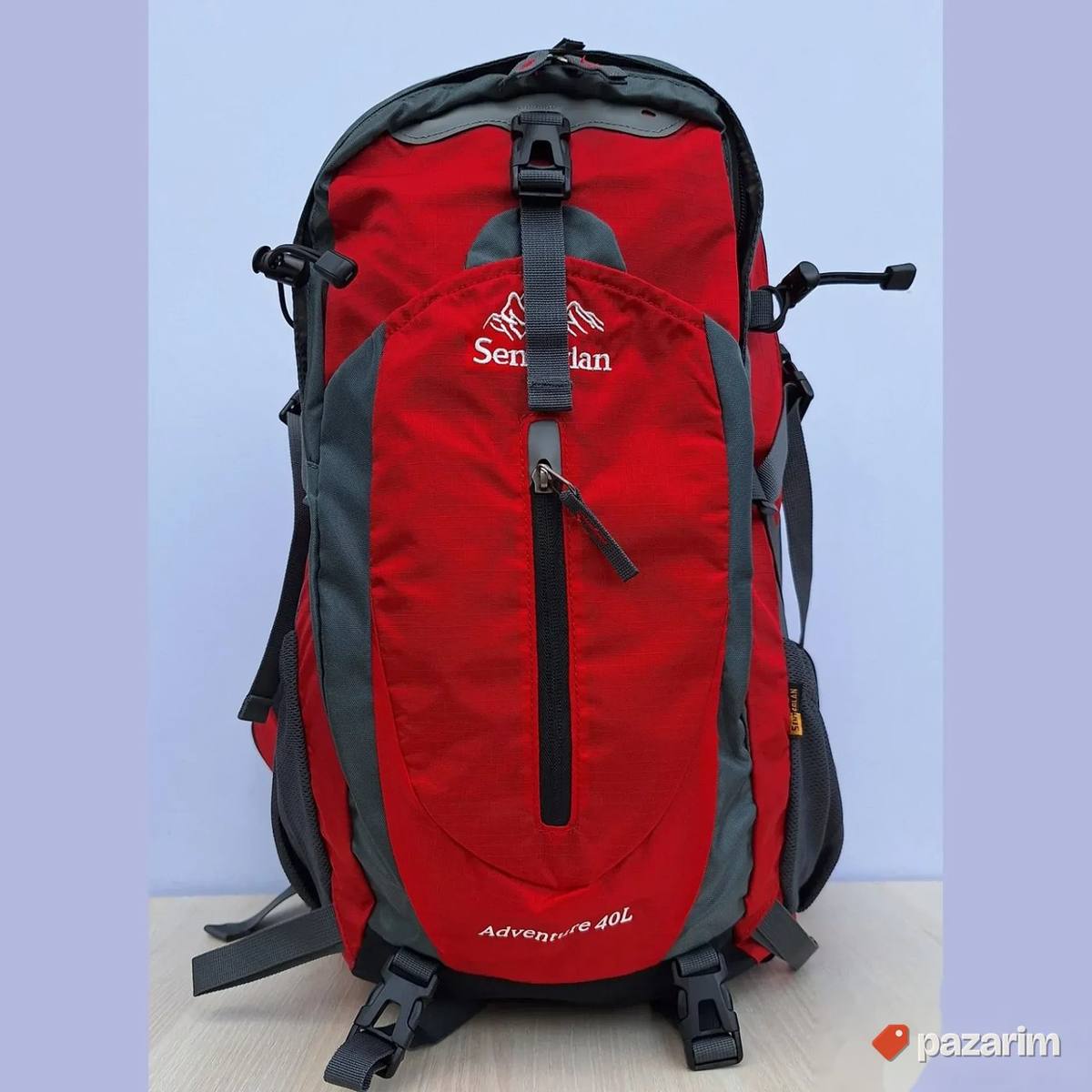 Ranac za planinarenje crveni 40L kod 9018 1