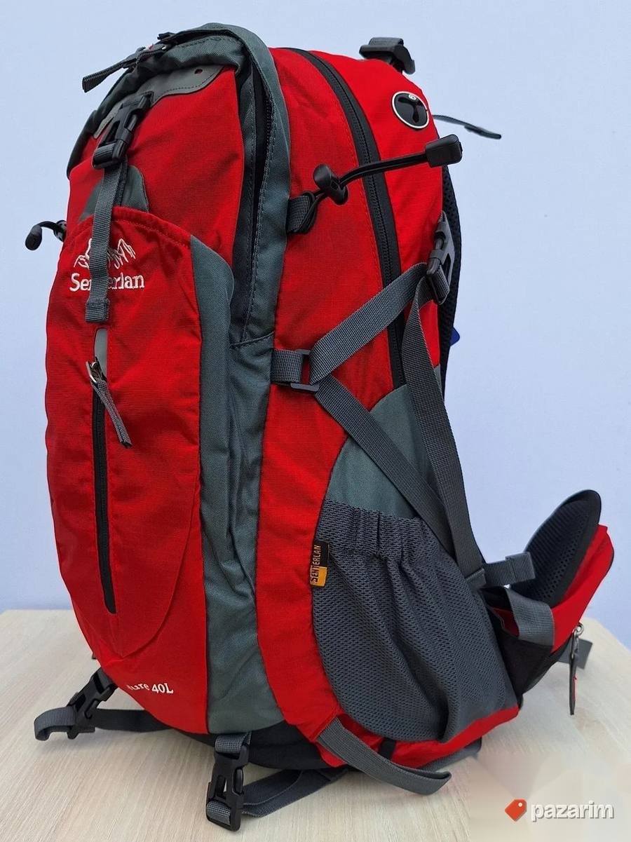 Ranac za planinarenje crveni 40L kod 9018 3