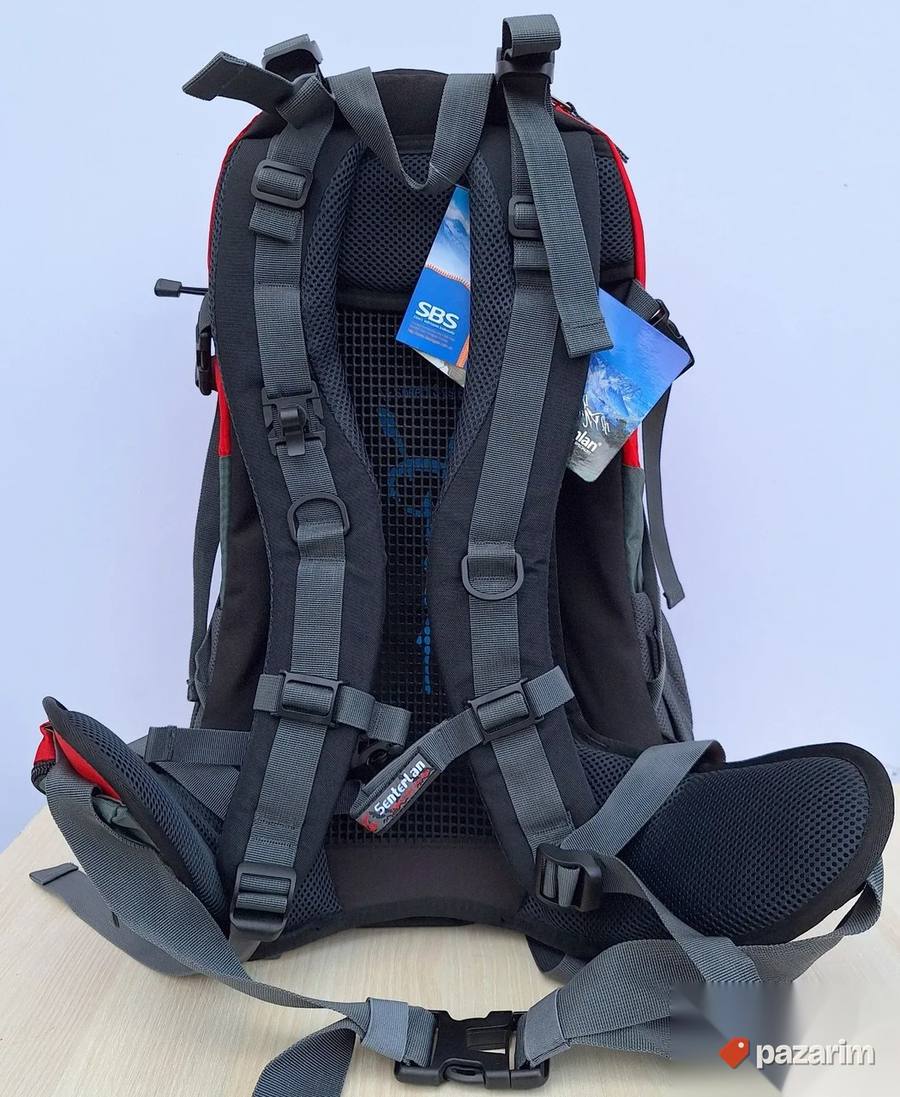 Ranac za planinarenje crveni 40L kod 9018 6
