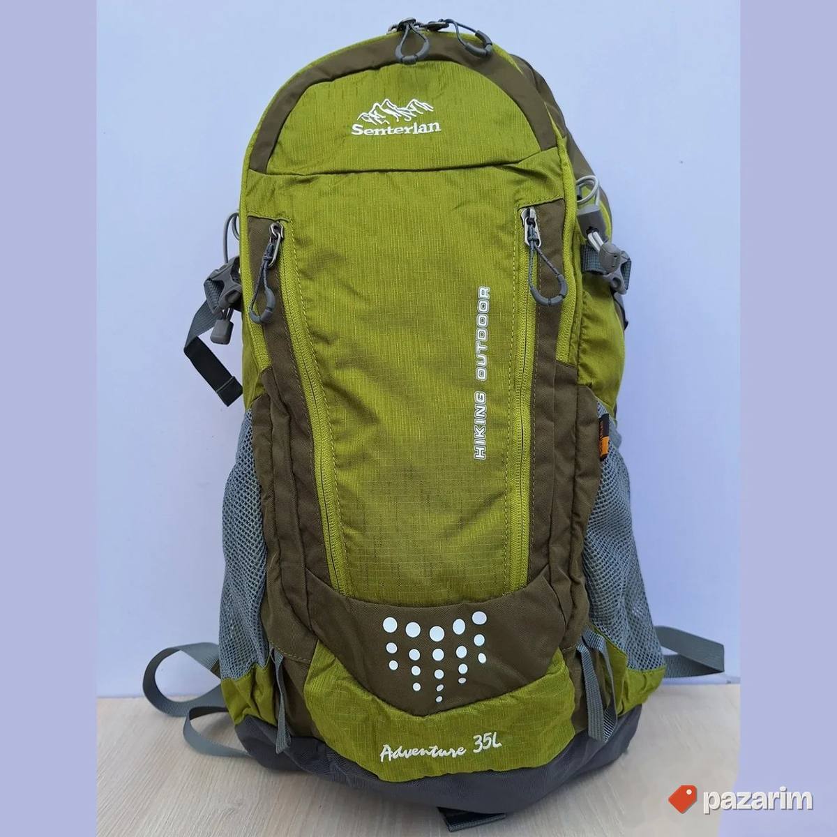 Ranac za planinarenje zeleni 35L kod 2908 1