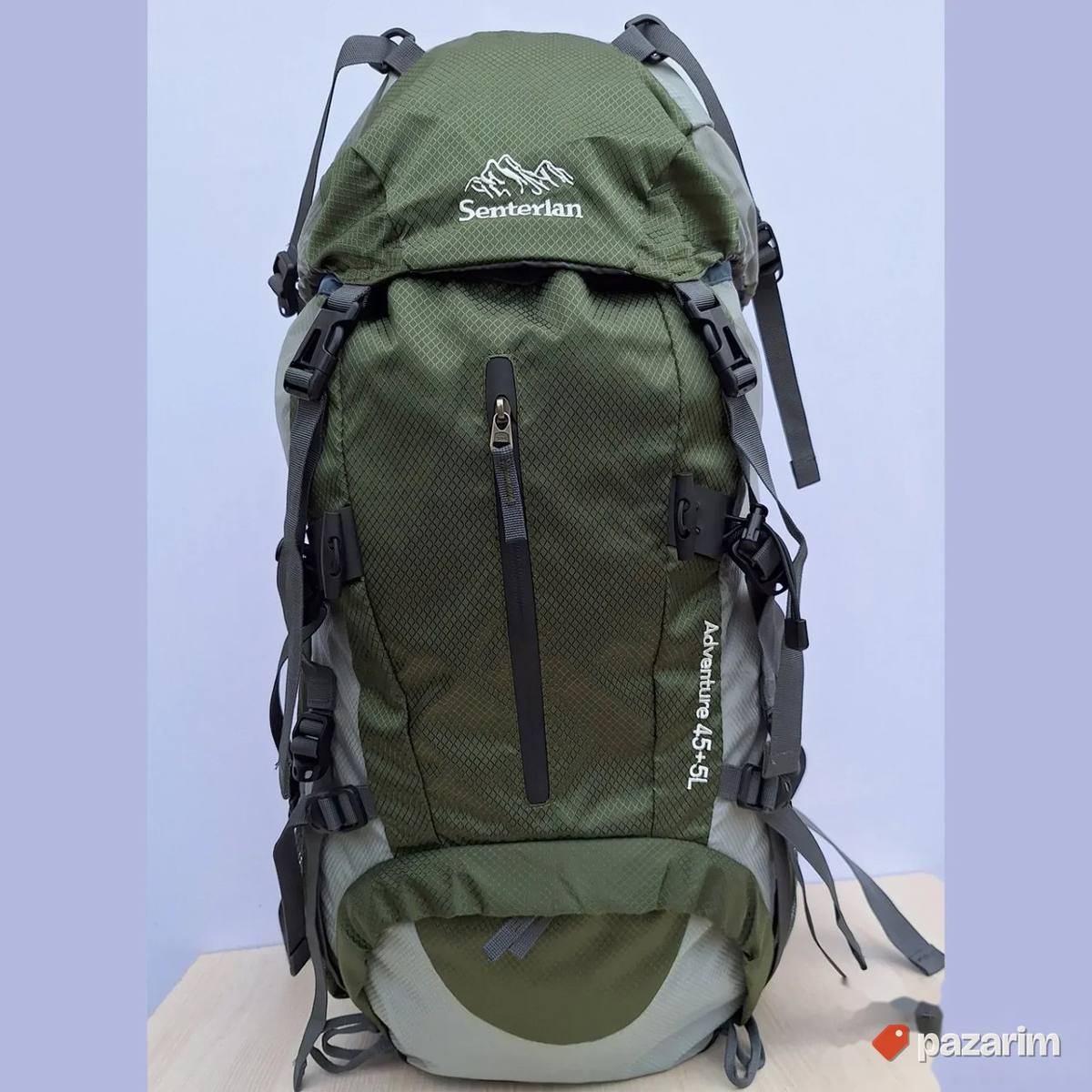 Ranac za planinarenje 45 + 5L masl.zeleni kod 1009 1