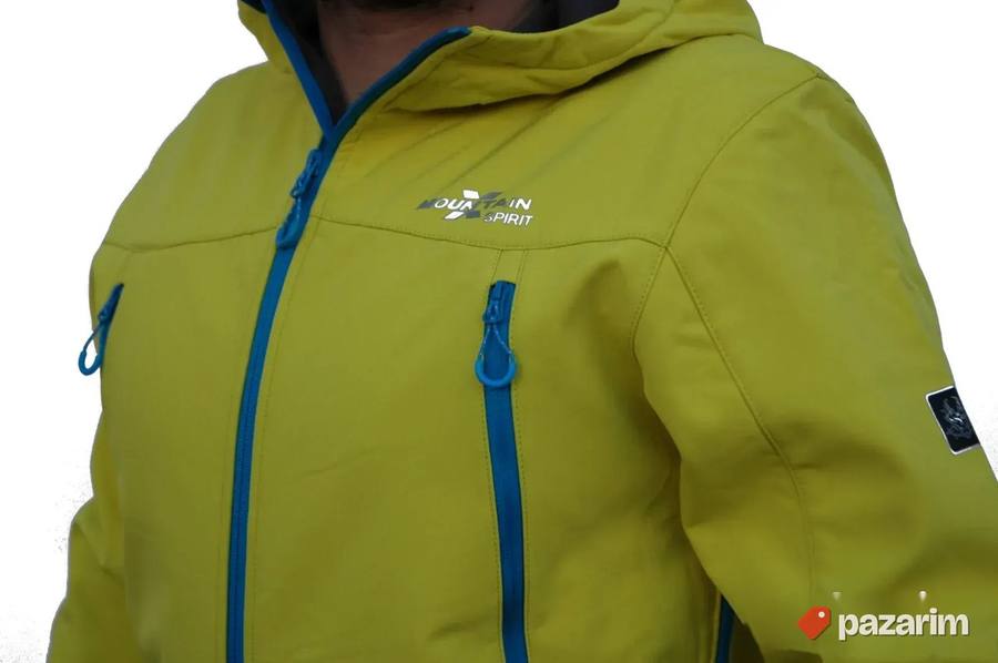 Softshell jakna MS 1651 zuti BESPLATNA POSTARINA 2