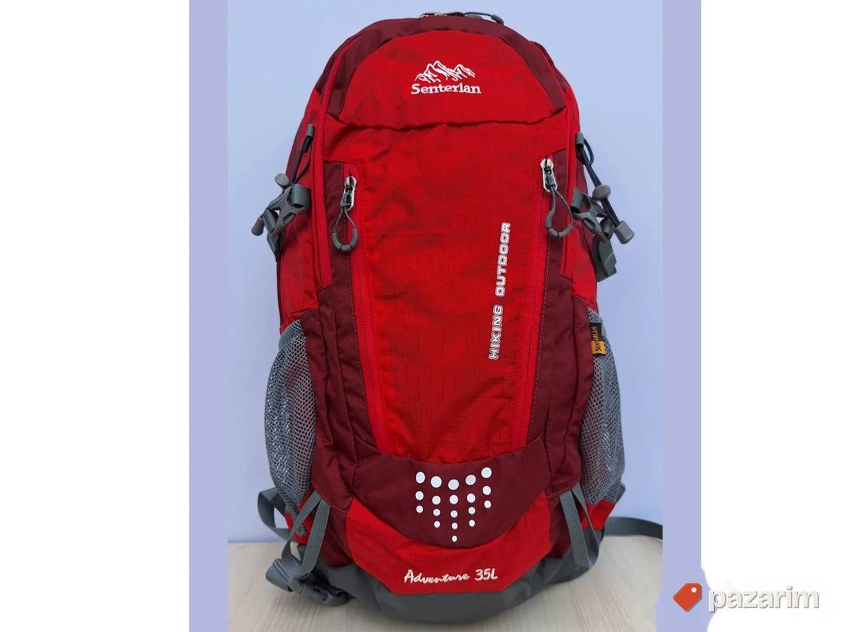 Ranac za planinarenje crveni 35L kod 2908 1