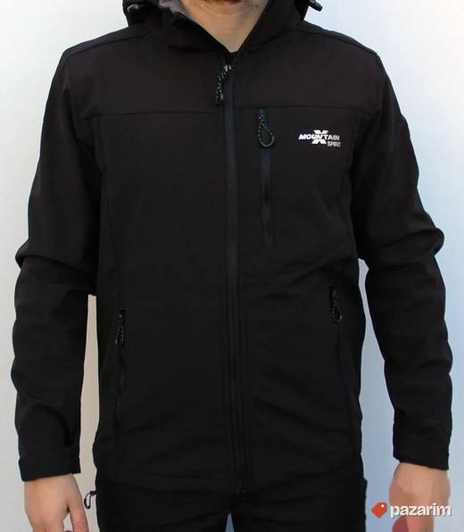 Softshell jakna MS 8021 crni BESPLATNA POSTARINA