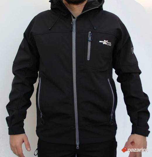 Softshell jakna MS 1716 crni BESPLATNA POSTARINA