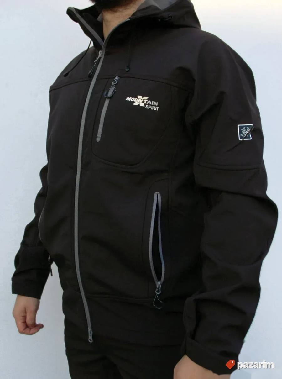 Softshell jakna MS 1716 crni BESPLATNA POSTARINA 2