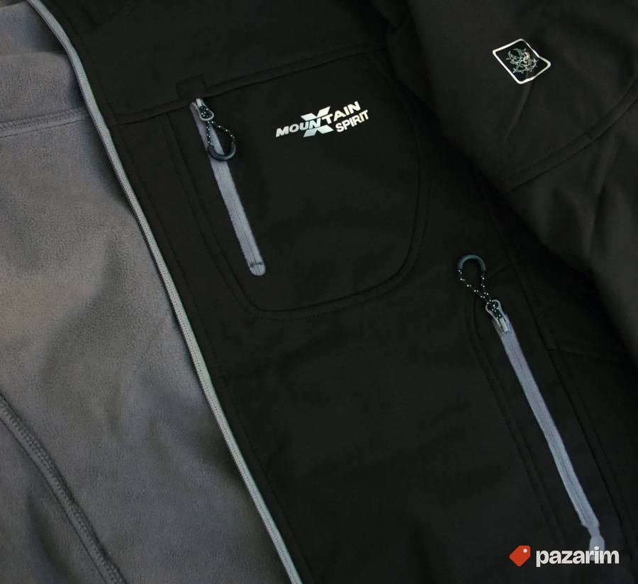 Softshell jakna MS 1716 crni BESPLATNA POSTARINA 3