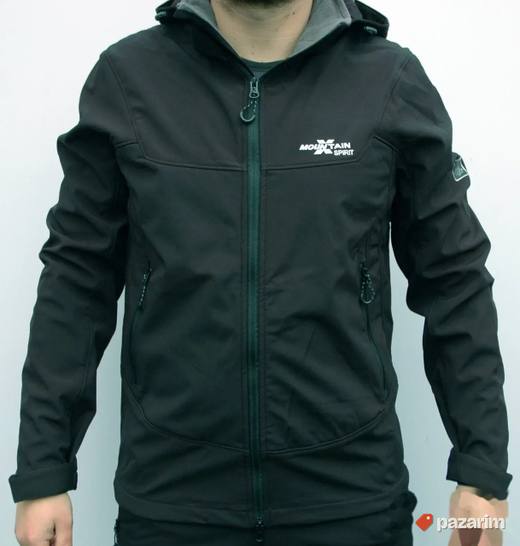 Softshell jakna MS 8029 crni BESPLATNA POSTARINA