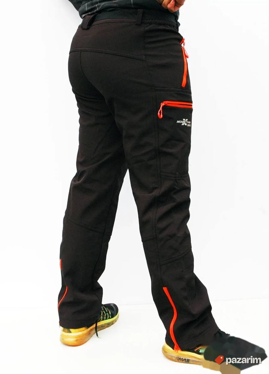 Windstopp pantalone 1712 crno orange 4