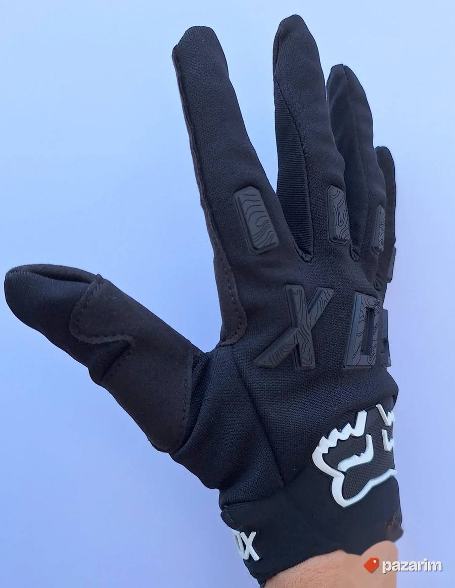 Rukavice Fox mod.03 crno - bele 5
