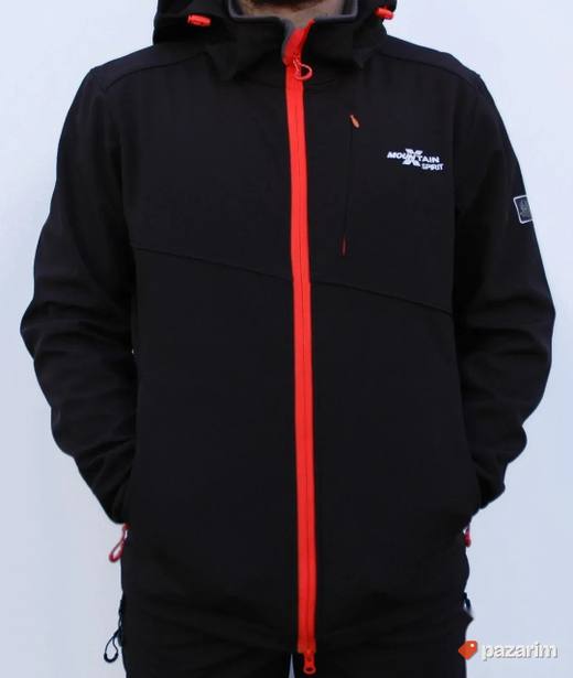 Softshell jakna MS 8001 crni BESPLATNA POSTARINA