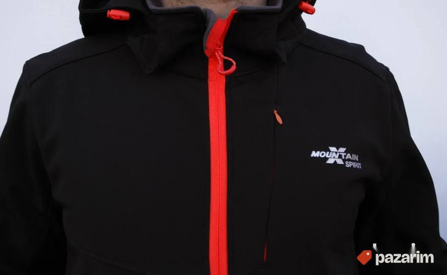 Softshell jakna MS 8001 crni BESPLATNA POSTARINA 6