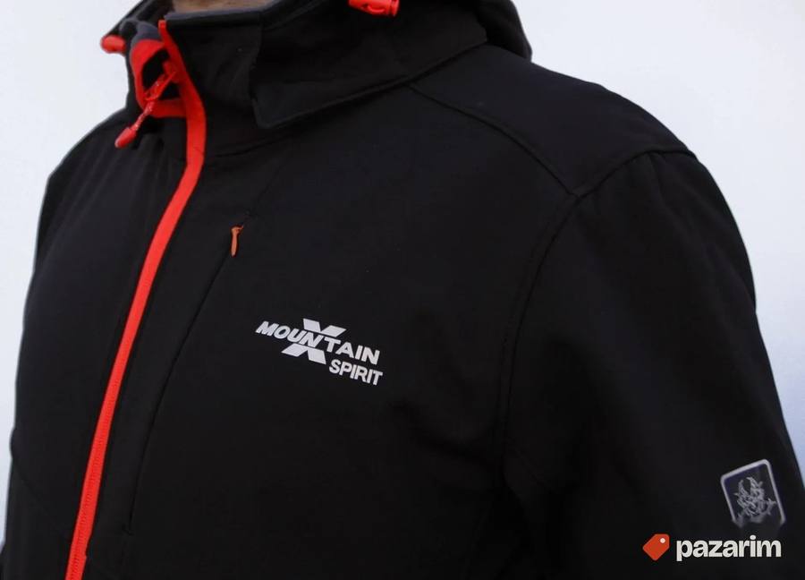 Softshell jakna MS 8001 crni BESPLATNA POSTARINA 7
