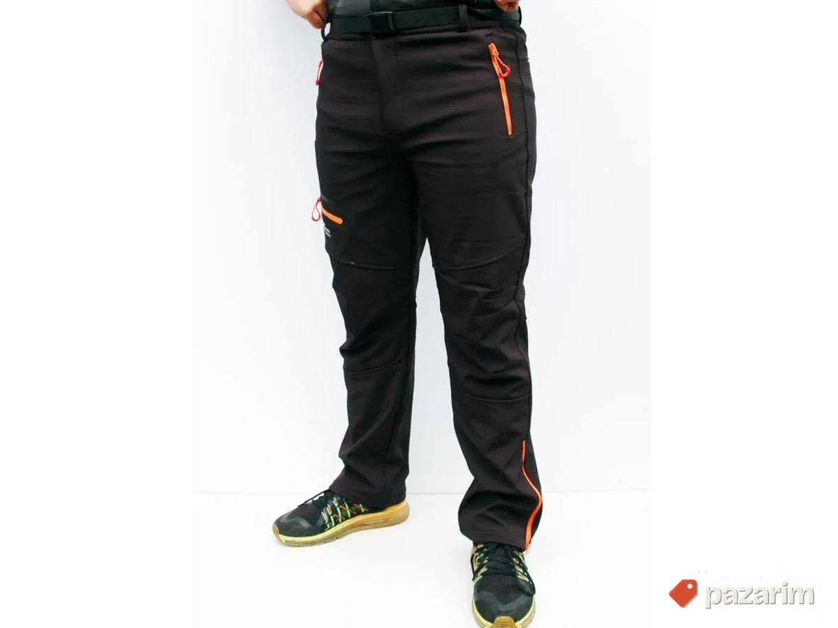 Windstopp pantalone 1612 crno - orange 1