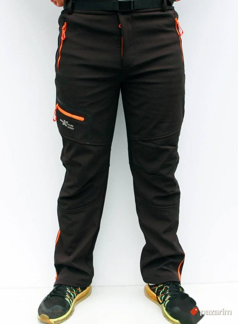Windstopp pantalone 1612 crno - orange 2