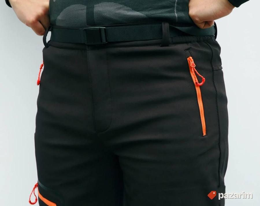 Windstopp pantalone 1612 crno - orange 3